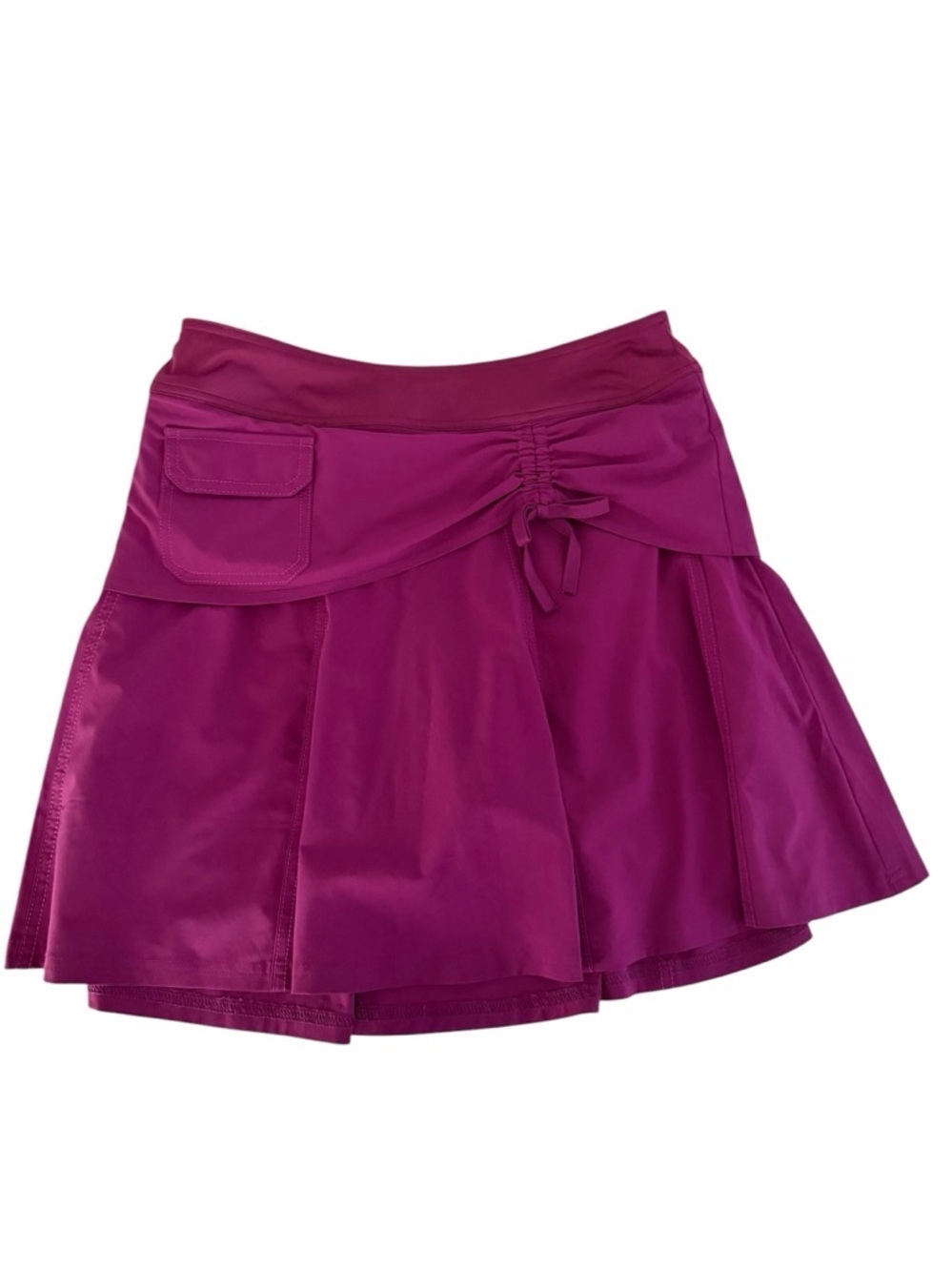 ATHLETA Magenta Wherever Skort Athletic Travel Golf Tennis Skirt size 4